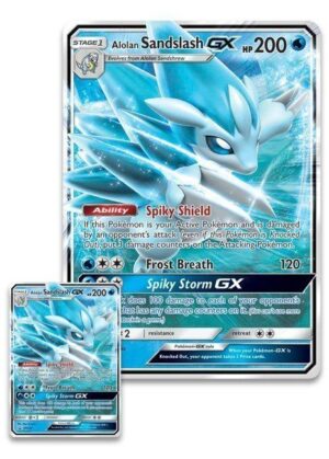 Alolan Sandslash GX Box. - Jumbokort SM236