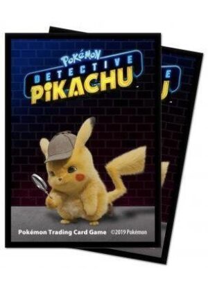 Detective Pikachu Deck Protector Sleeves 65 stk. (66x91mm)