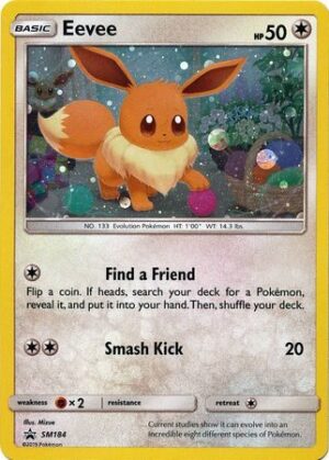 Eevee blister pack (1 stk.) - S&M Unbroken Bonds - Pikachu SM183