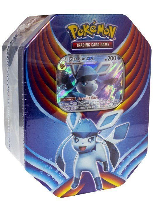 Glaceon GX Evolution Celebration Tin Box.