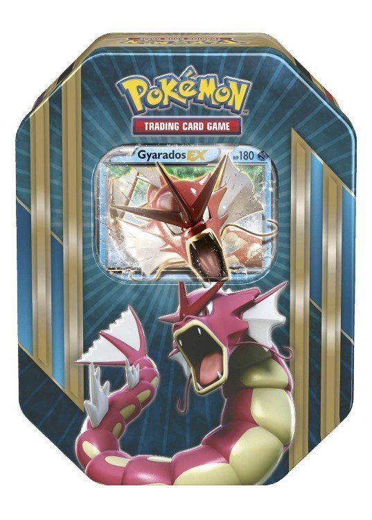 Gyarados EX Triple Power Tin Box.