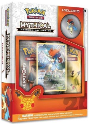 Keldeo Mythical Collection Box.