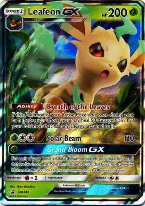 Leafeon GX Evolution Celebration Tin Box. - Leafeon GX SM146