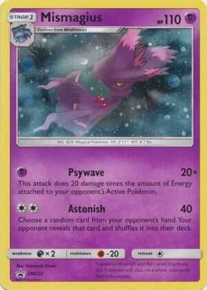 Mismagius blister pack (1 stk.) - S&M Cosmic Eclipse - Mismagius - SM222