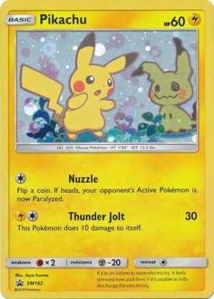 Pikachu blister pack (1 stk.) - S&M Team Up - Pikachu - SM162