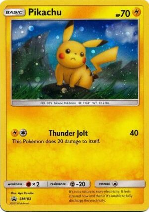 Pikachu blister pack (1 stk.) - S&M Unbroken Bonds - Eevee SM184