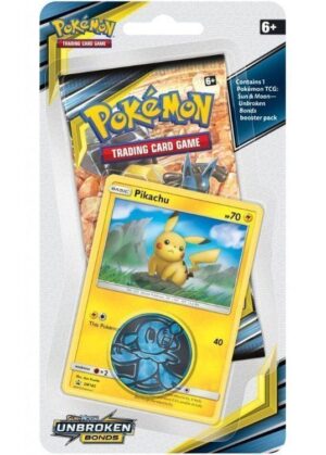 Pikachu blister pack (1 stk.) - S&M Unbroken Bonds