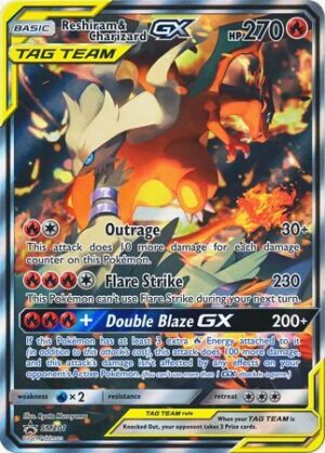 Reshiram & Charizard GX Figure Collection BOX. - Rechiram & Charizard GX SM201