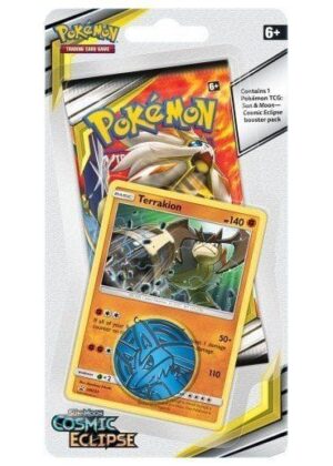 Terrakion blister pack (1 stk.) - S&M Cosmic Eclipse
