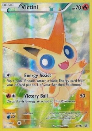 Victini Mythical Collection Box. - Victini XY117