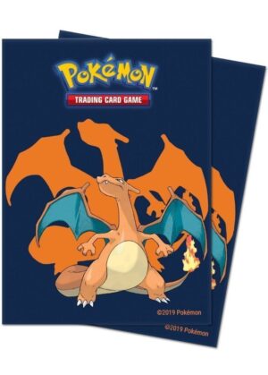 Charizard Deck Protector Sleeves 65 stk. top-loading (66x91mm)