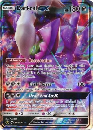 Darkrai GX - 88a/147 - JUMBOkort