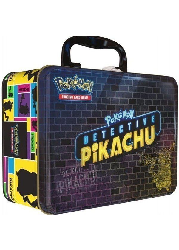 Detective Pikachu - Collector Chest Tin Box.