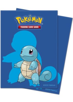 Squirtle Deck Protector Sleeves 65 stk. top-loading (66x91mm)
