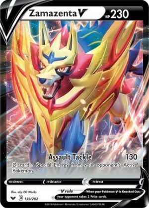Zamazenta V - 139/202 - JUMBOkort