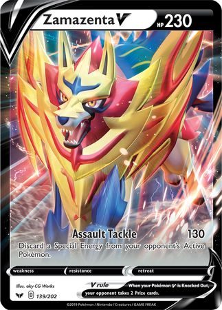 Zamazenta V - 139/202 - JUMBOkort