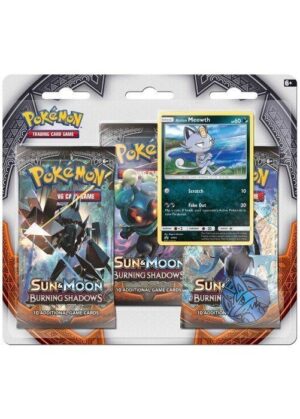 Alolan Meowth blister pack (3 stk.) - S&M Burning Shadows
