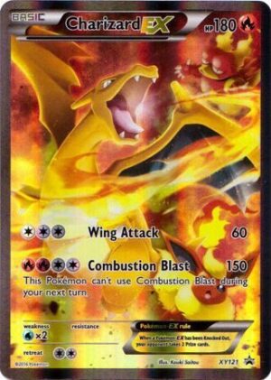 Charizard EX - XY121 - JUMBOkort