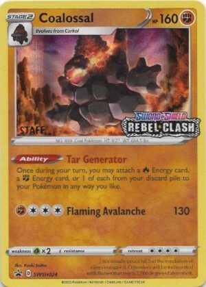 Coalossal - SWSH024 - STAFF