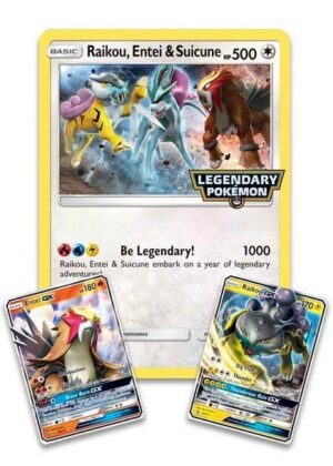 Legends of Johto GX Collection Box. - Promokort & JUMBOkort