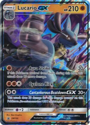 Lucario GX - SM100 - JUMBOkort