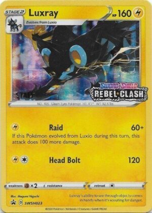 Luxray - SWSH023 - STAFF