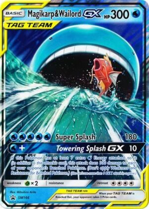 Magikarp & Wailord GX - SM166 - JUMBOkort