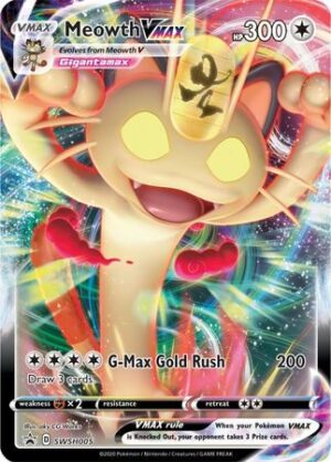 Meowth VMAX - SWSH005 - JUMBOkort