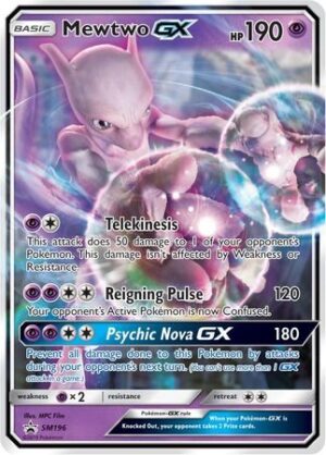 Mewtwo GX - SM196 - JUMBOkort