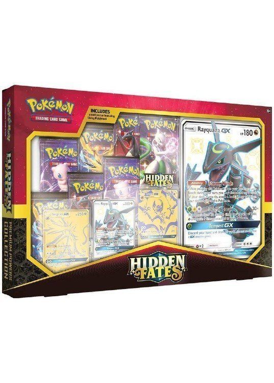 Shiny Rayquaza Premium Powers Collection Box.