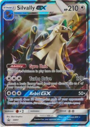 Silvally GX - SM91 - JUMBOkort