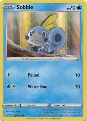 Sobble - 055/202 - Line Holo