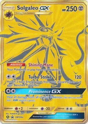 Solgaleo GX - SM104a