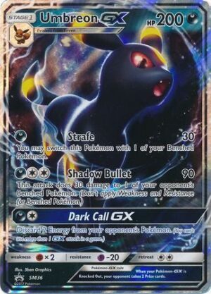 Umbreon GX - SM36 - JUMBOkort