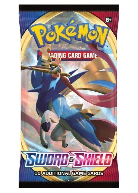 Booster Pack - Sword & Shield - Pokemonkort på Pokemons.dk