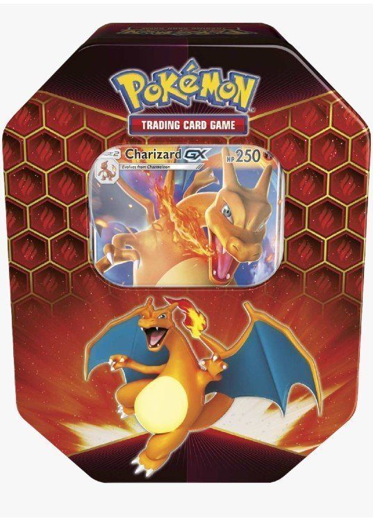 Charizard GX Tin Box - FORUDBESTILLING!.