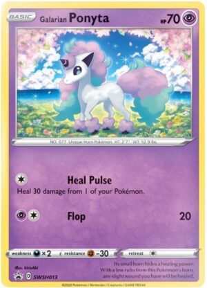 Galarian Ponyta blister pack (3 stk.) - Sword & Shield - Galarian Ponyta SWSH013