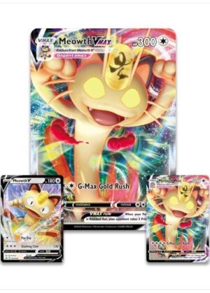 Meowth VMAX Special Collection box. - Promo og JUMBOkort