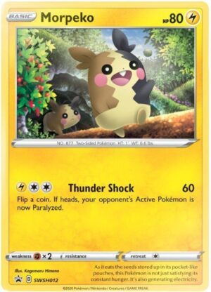 Morpeko blister pack (3 stk.) - Sword & Shield - Morpeko SWSH012