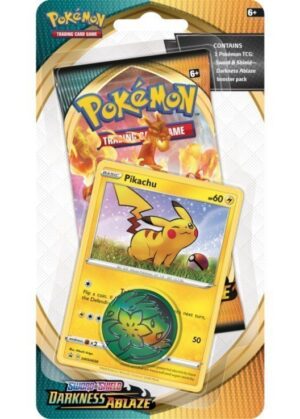 Pikachu blister pack (1 stk.) - SWSH Darkness Ablaze