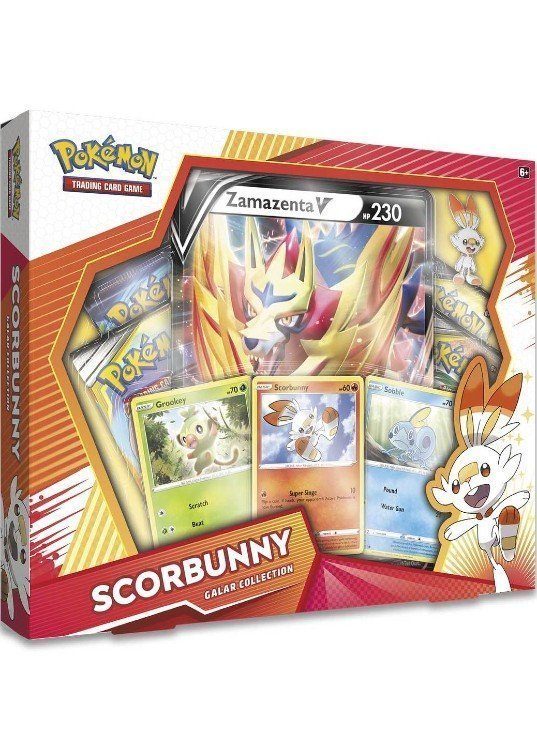 Scorbunny Galar Collection Box.