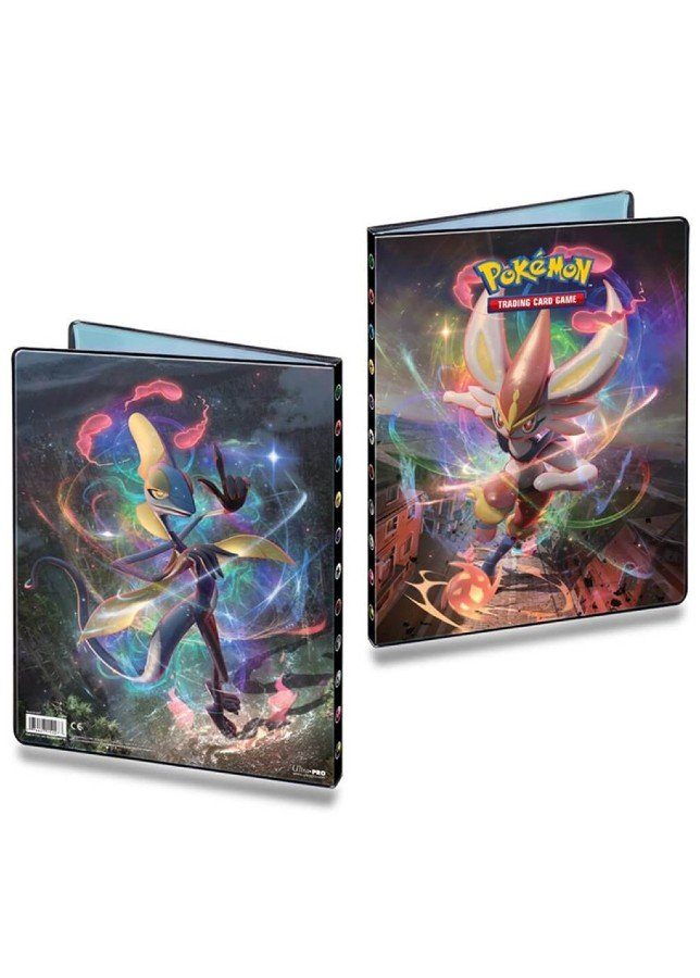 Stor mappe med pokemonmotiv (9 kort pr. side)(RCL)