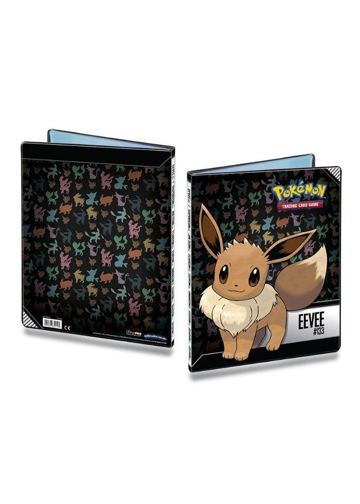 Stor mappe med pokemonmotiv (Eevee) (9 kort pr. side)
