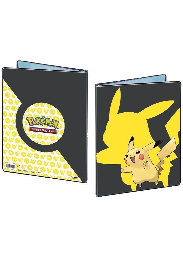 Stor mappe med pokemonmotiv (Pikachu) (9 kort pr. side)