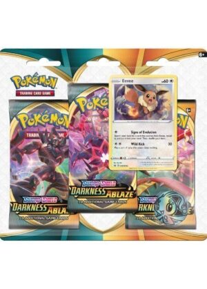 Eevee blister pack (3 stk.) - SWSH Darkness Ablaze