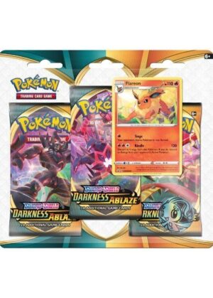 Flareon blister pack (3 stk.) - SWSH Darkness Ablaze