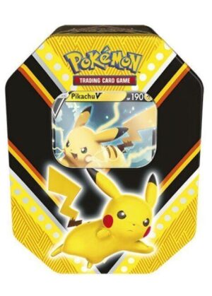 Pikachu V Tin Box.