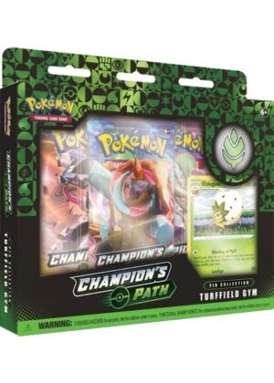 Turffield Gym Pin Collection Box.