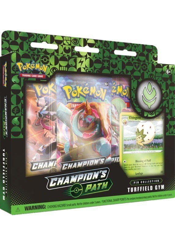 Turffield Gym Pin Collection Box.