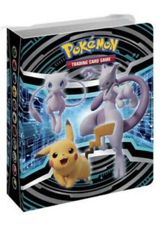 Lille mappe med pokemonmotiv (1 kort pr. side)(CEC)